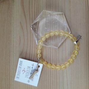 Bracelet calcite jaune